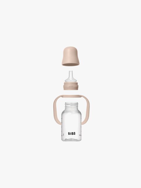 BIBS Fläschchen mit Ausguss Silicone 150 ml, Blush