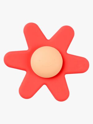 Nattou Soft Silicone Spinner mit Saugnapf, Rosa