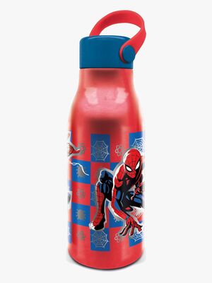Spider-Man Flexi-Griff Wasserflasche 760 ml Aluminium, Red