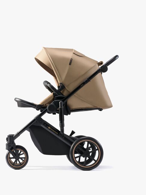 Kinderkraft PRIME 2 3-in-1 Kombikinderwagen Travelsystem inkl. Mink Pro, Sandrose Beige