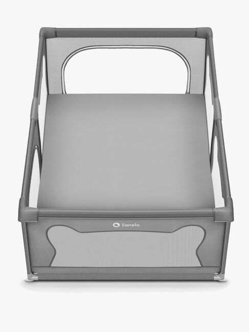 Lionelo WILLOW Laufgitter  für Kinder & Babys, Grey Concrete