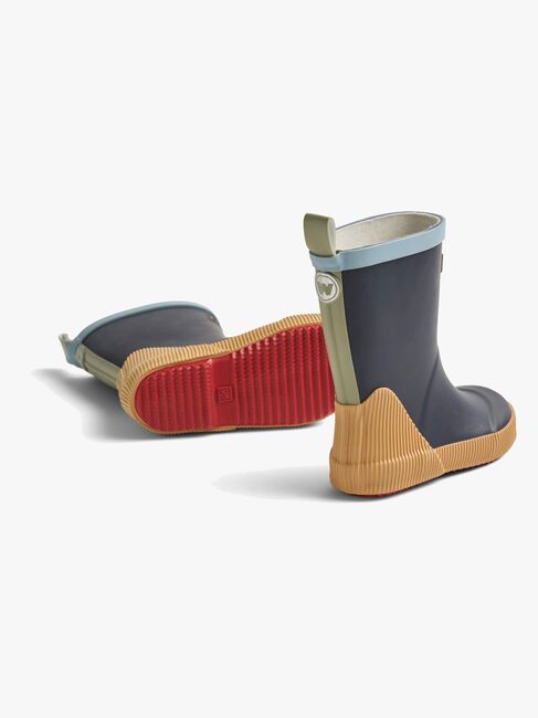 Wheat Welly Gummistiefel, Navy