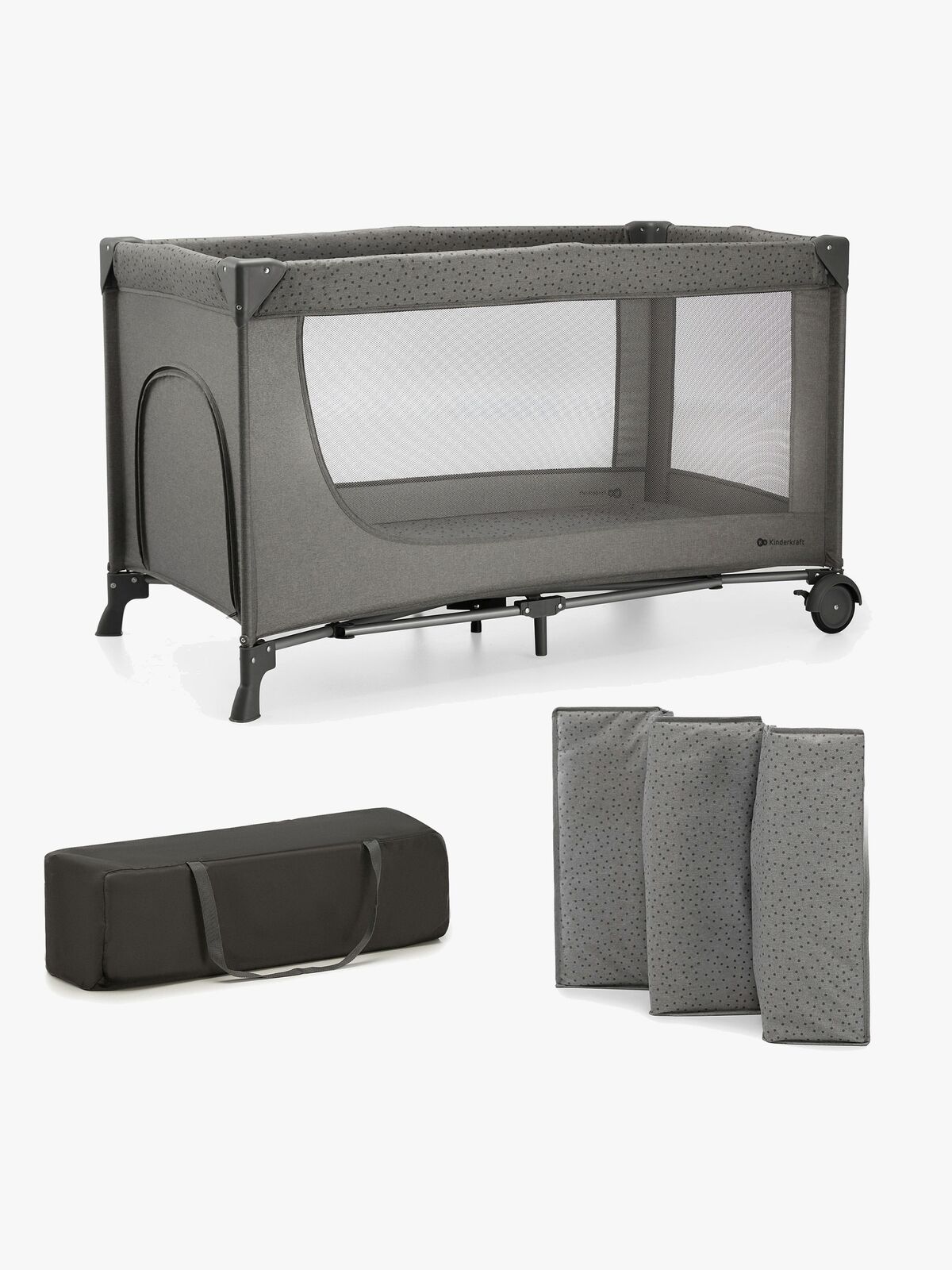 Kinderkraft JOY 2 Reisebett, Dark Grey