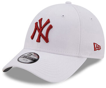 NewEra League Essential 9Forty Baseballkappe, White/red