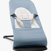 BabyBjörn Balance Soft Babywippe Gewebt Jersey-Stoff, Blau/Grau