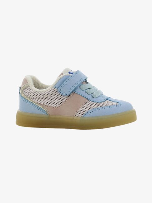 SJ Sneaker, Light Blue/Beige