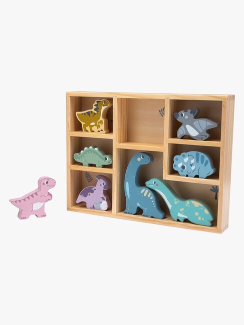 Kinder and Kids Dinosaurier in der Holzbox