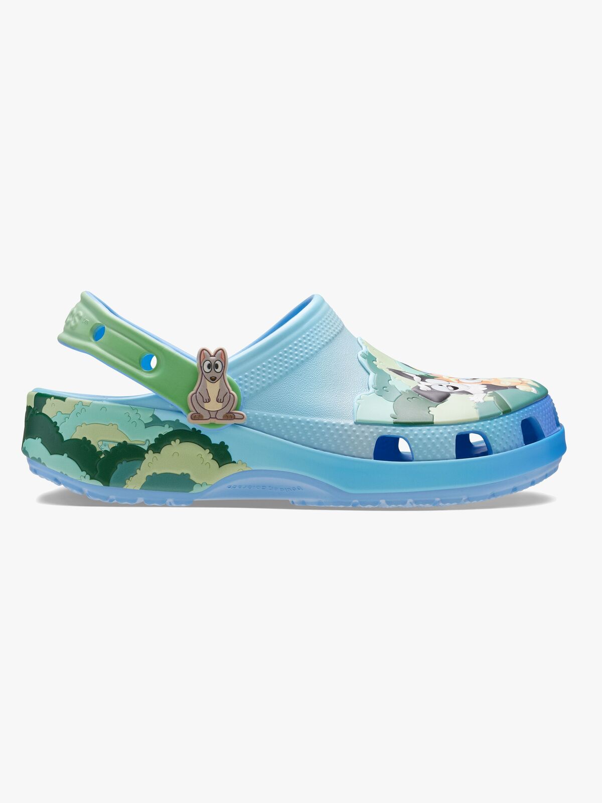 Crocs Bluey Kids Pantoffeln, Multi
