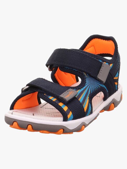 Superfit Mike 3.0 Sandalen, Blau/Orange