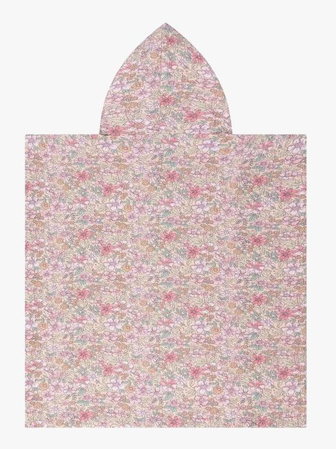 Swim Essentials Blossom Poncho, Blue