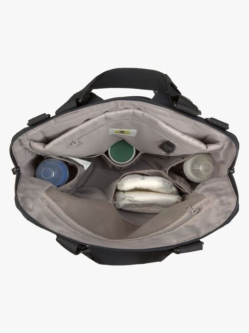 Lässig Conversion Wickeltasche Rucksack, Black