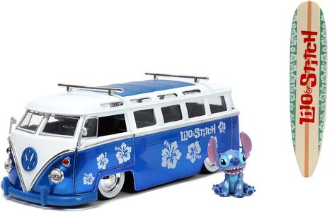 Jada Toys  Disney Lilo & Stitch VW-Bus mit Stitch-Figur 1:24