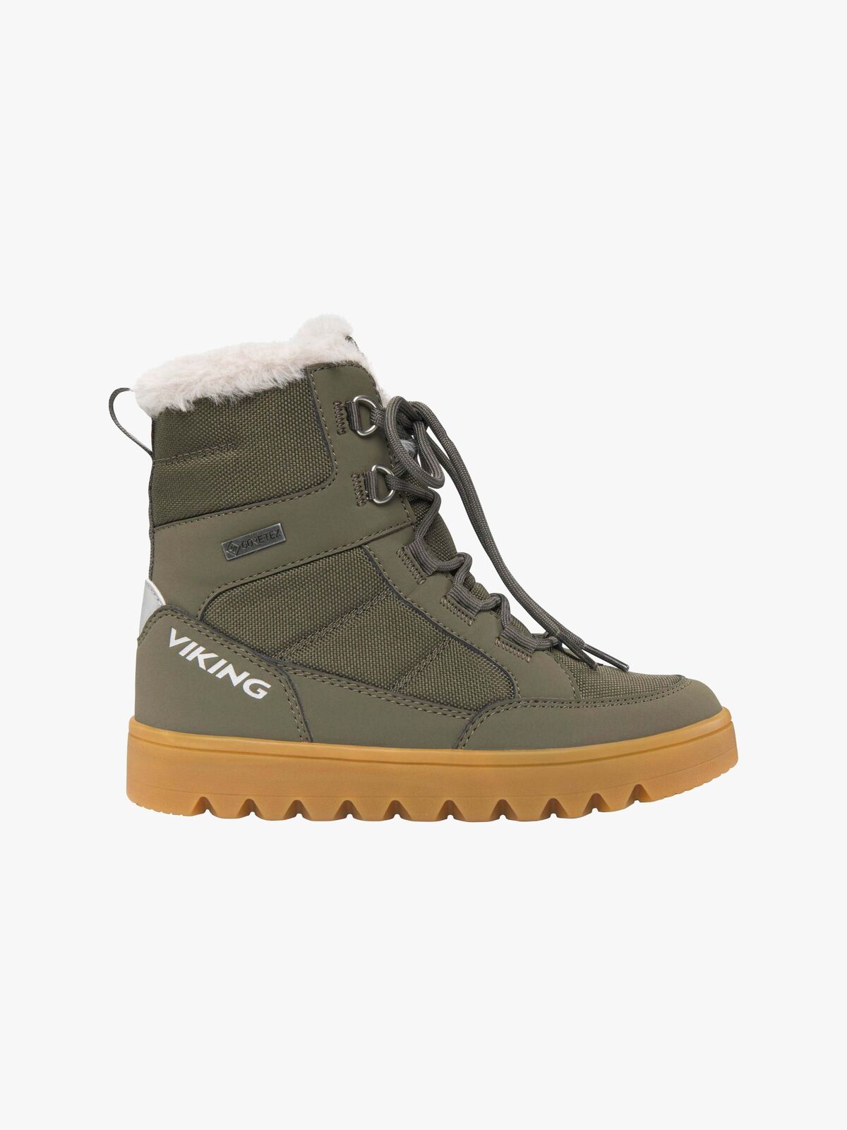 Viking Fleek Zip GTX Winterstiefel, Pine/Olive
