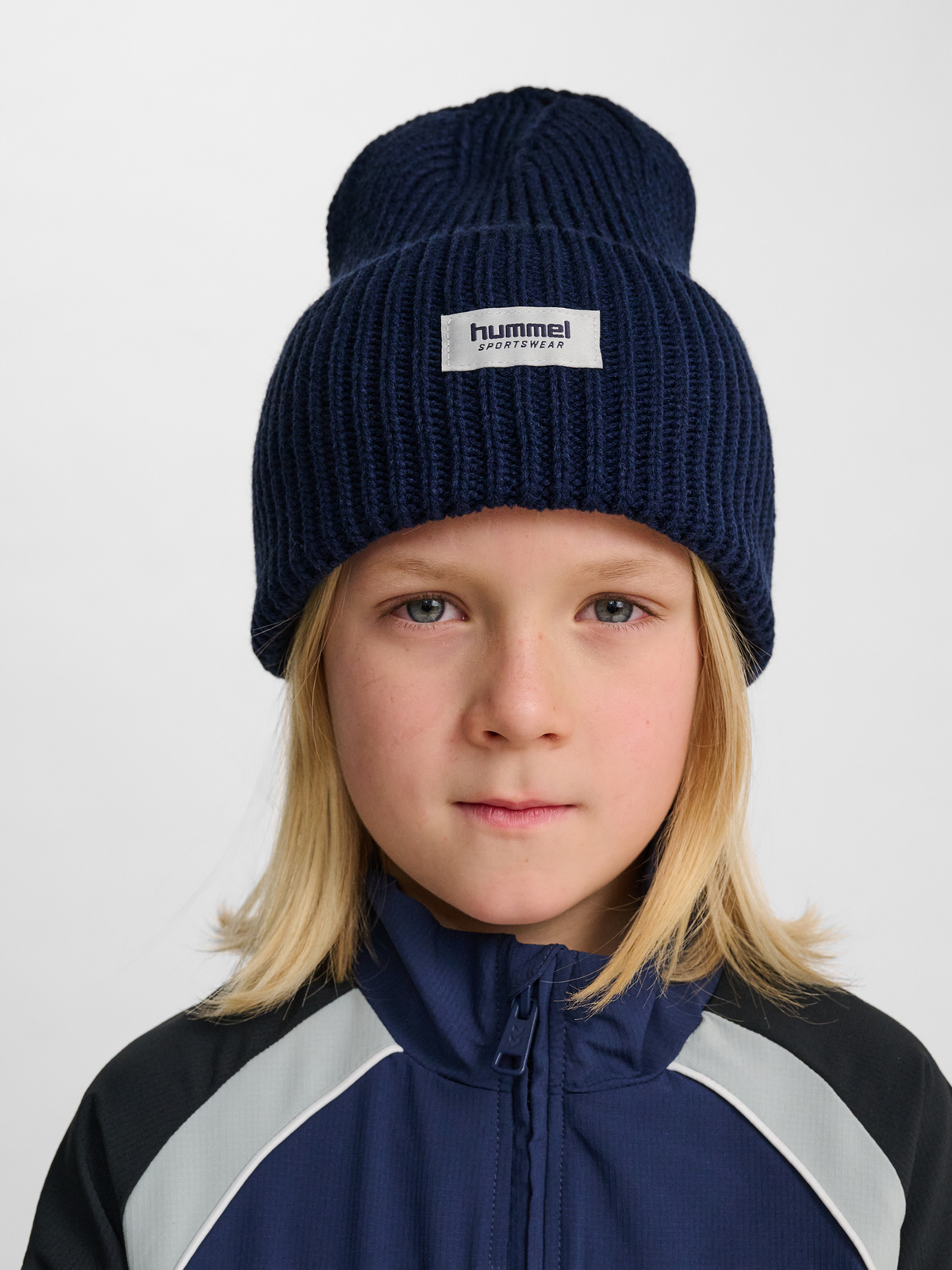 Hummel Heavy Rib Mütze, Dress Blues