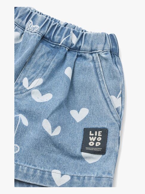 LIEWOOD Borrisa Denim Shorts, Sweethearts/Light Blue Denim