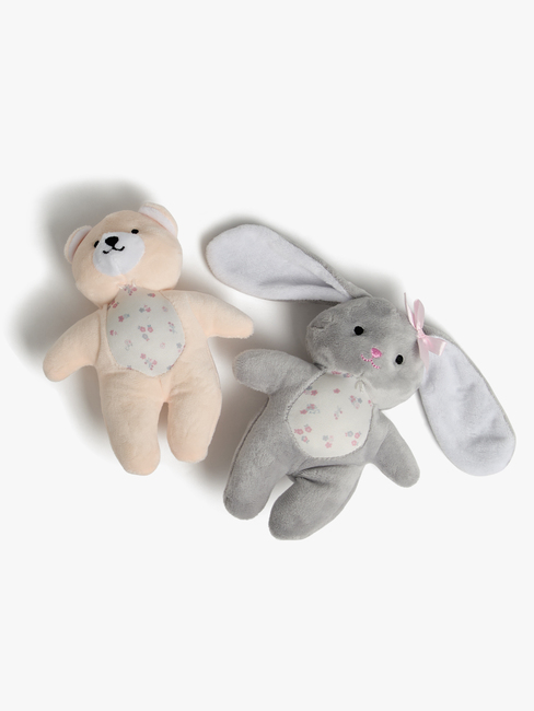 Cloudberry Castle Twins Deluxe Geschenkset Puppe 35 cm, Pink/Grau TWIN-DOLLS-25211-2746_3d.jpg