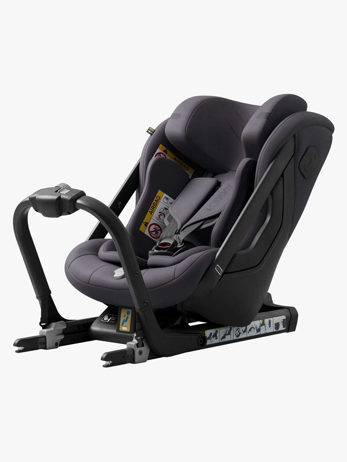 Axkid One+ 3 Rückwärtsgerichteter Kindersitz, Arctic Mist Grey