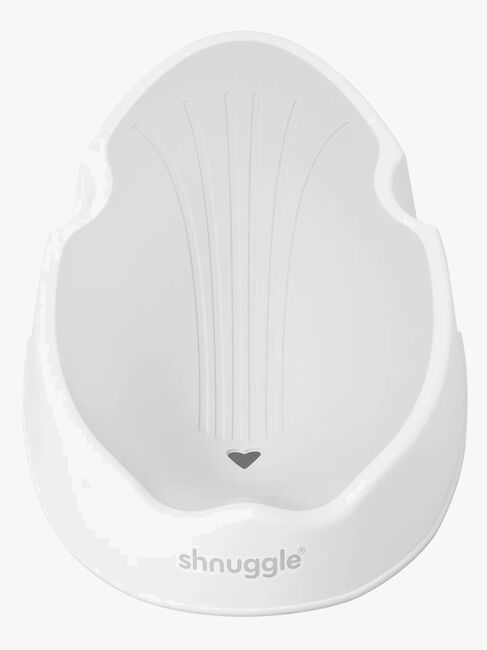 Shnuggle Badestütze Newborn, White/Grey
