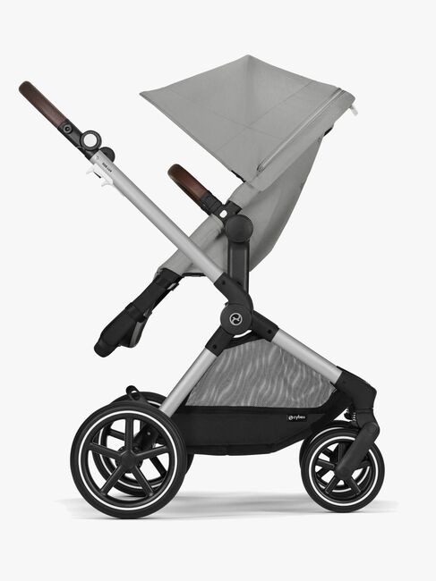 Cybex EOS Lux Kombikinderwagen, Stone Grey/ Mid Grey