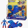 Marvel Avengers Captain America Actionfigur Shield-Shot Cycle