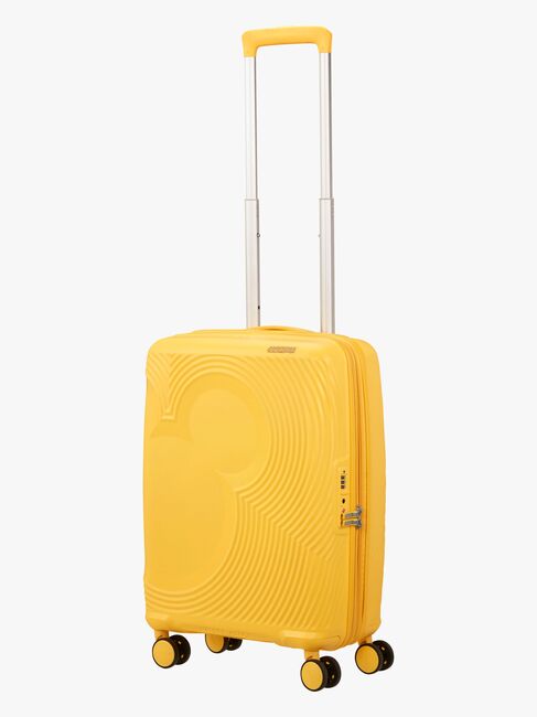 American Tourister Mickey Magic Spinner Koffer 37-44L, Flower Yellow