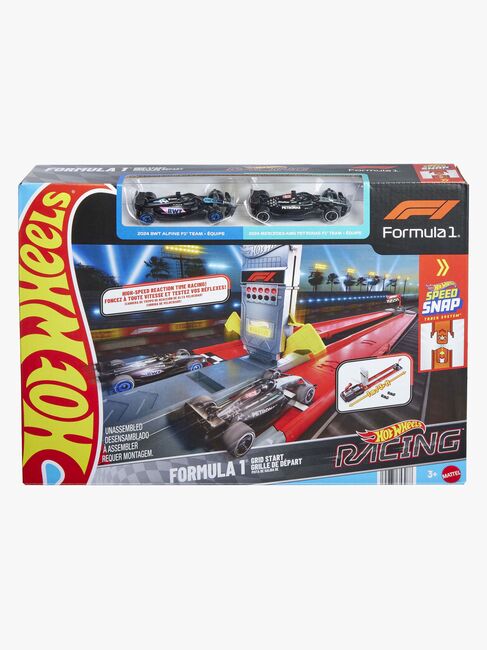 Hot Wheels F1 Autorennbahn Grid Start Alpine & Mercedes-AMG Petronas