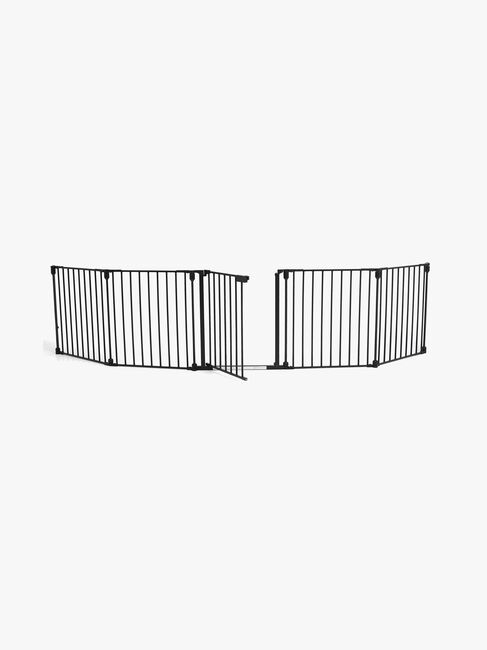 Beemoo SAFE Protect Sicherheitsgitter/Raumteiler 5 Paneele, Black