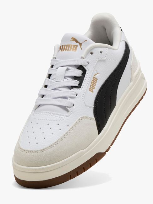 Puma Shuffle Downtown Lo OG Jr Sneaker, White/Black