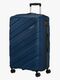 American Tourister Jetdriver Spinner Reisekoffer 100L, Navy Blue