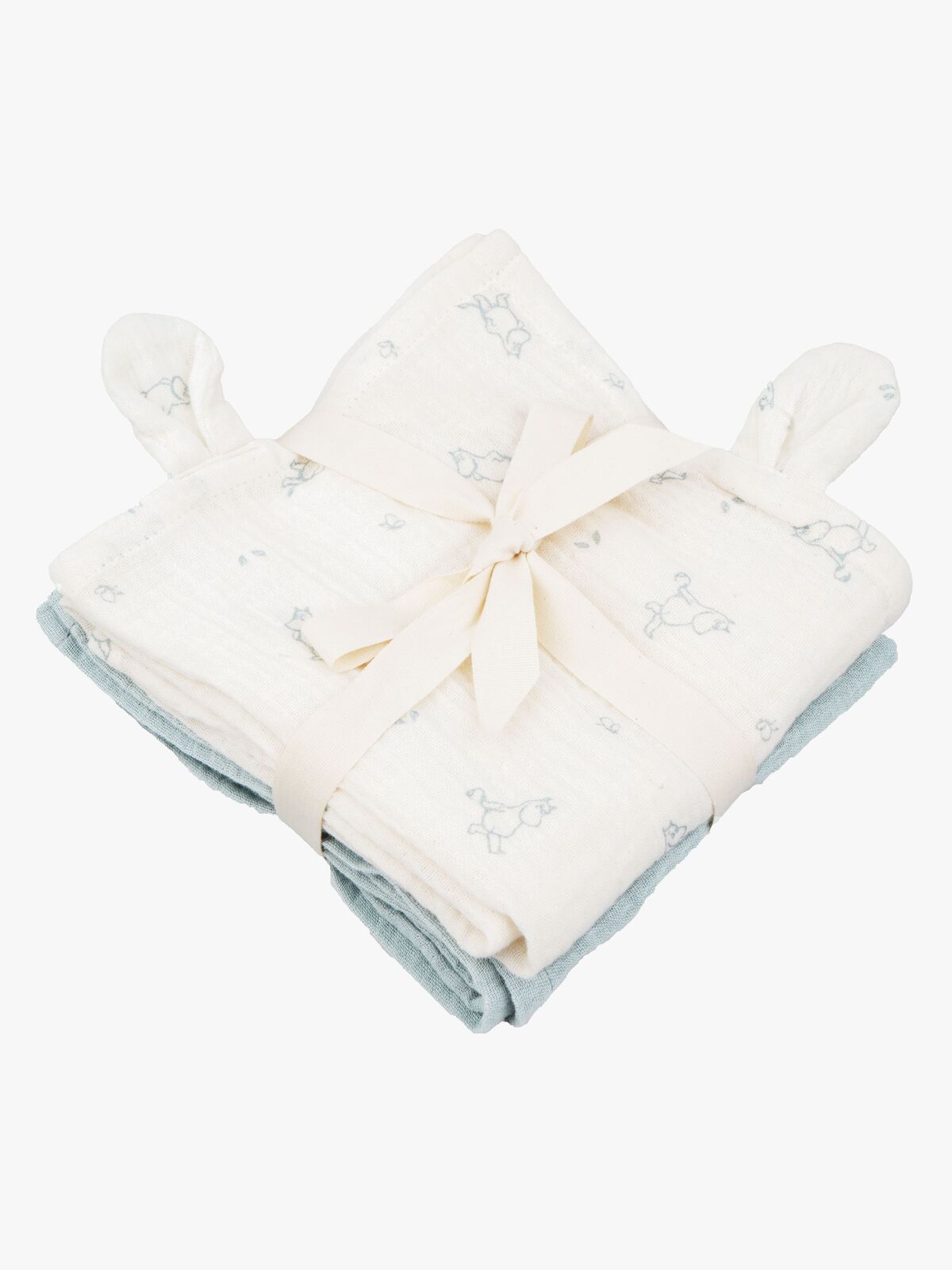 Mumin Musselintücher 2er-Pack, Blue