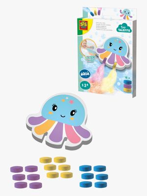 SES Creative Badespielzeug Tintenfisch mit Badefarben