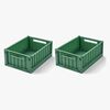 LIEWOOD Weston Aufbewahrungsboxen S 2er-Pack, Dusty Ivy