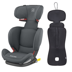 Maxi-Cosi Rodifix AirProtect Kindersitz inkl. Ventilierendem Sitzpolster, Authentic Graphite/Antracit