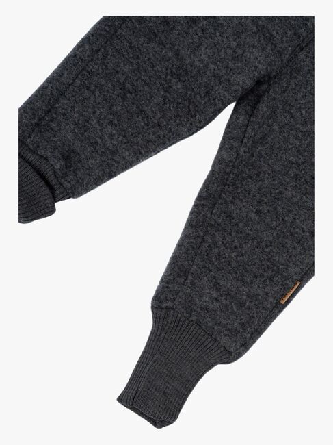 Mikk-Line Wollfilz-Hose Baby, Anthracite Melange