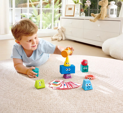 Hape Stapelturm Geometrie 10 Teile