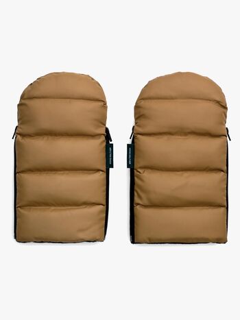 KONG.WALTHER Østerbro Puffer Kinderwagen-Fäustlinge, Creme