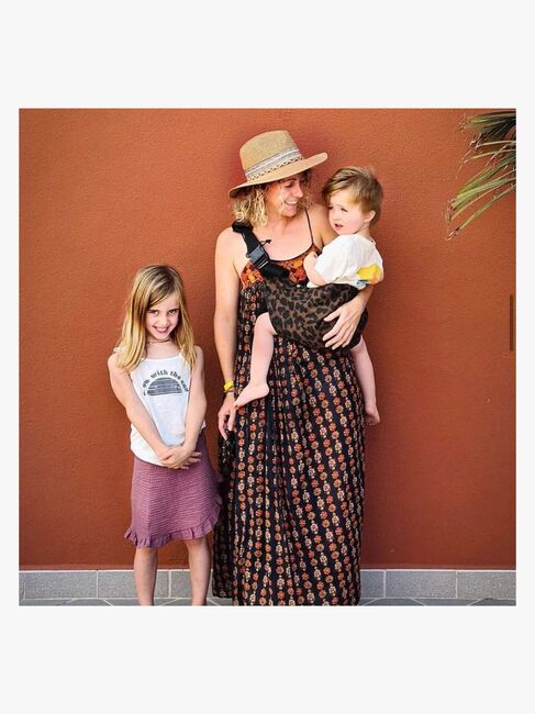 Wildride Babytrage, Brown Leopard