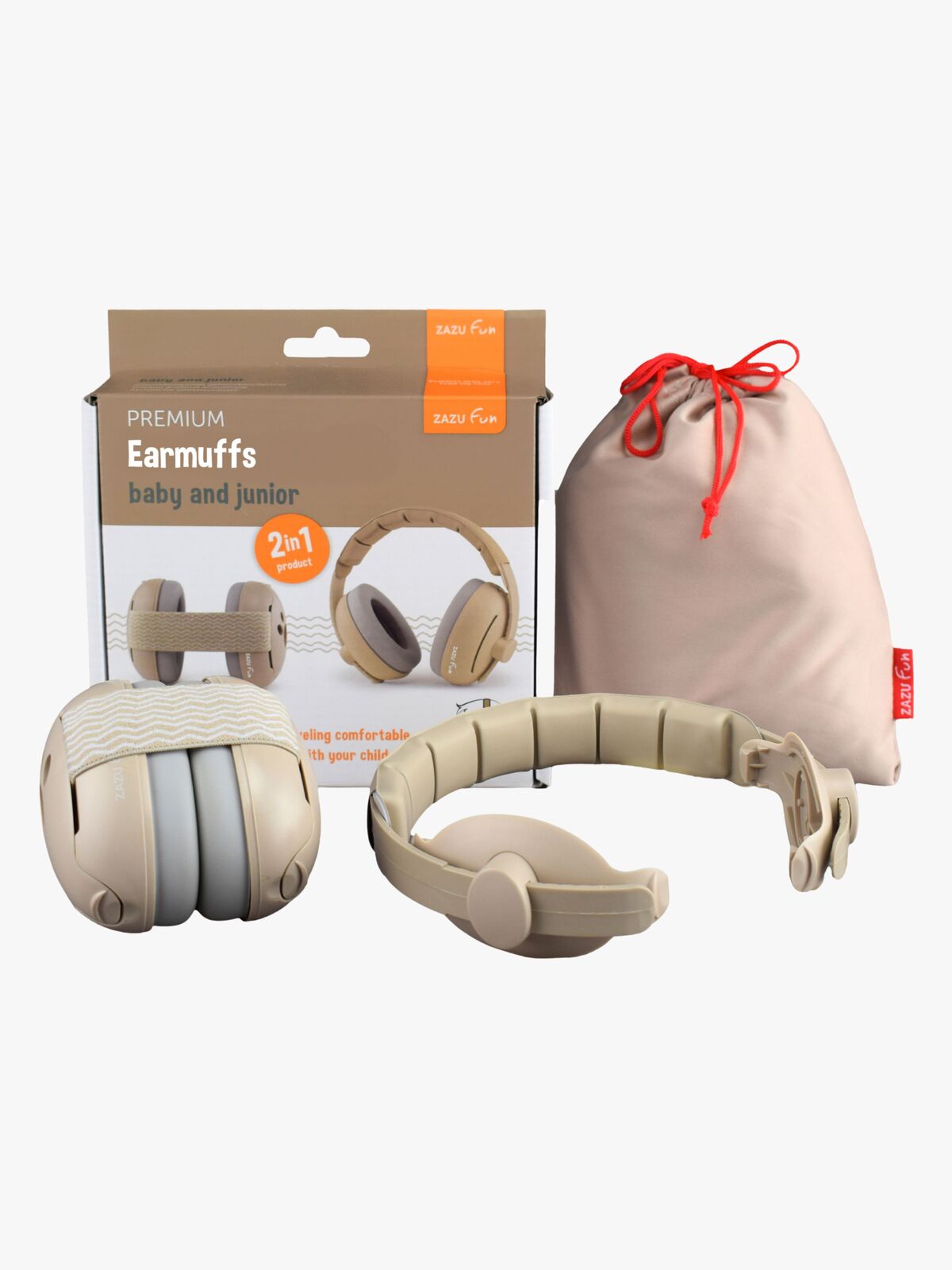 ZAZU Gehörschutz, Jr Beige