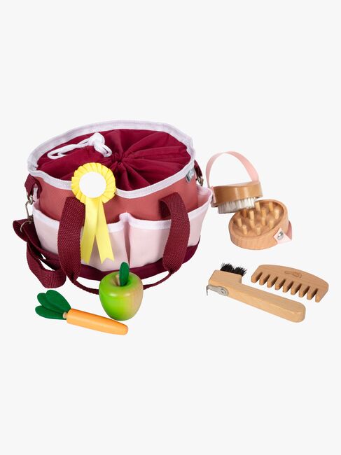 Small Foot Pflegeset für Steckenpferd, Rot