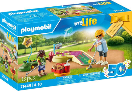 Playmobil 71449 My Life Baukasten Minigolf