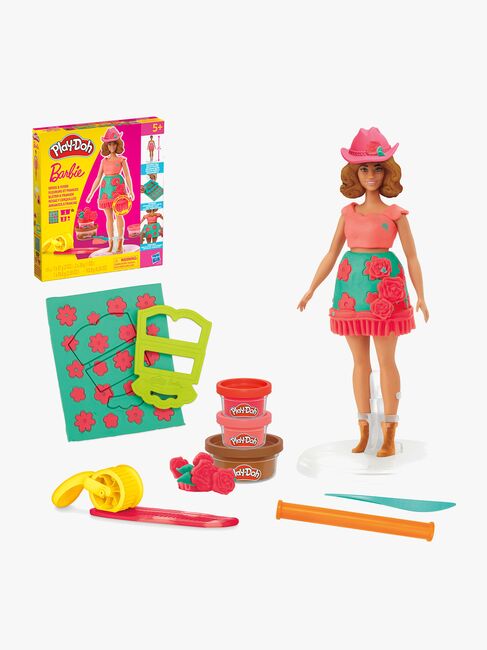 Play-Doh Barbie Knete Blumen und Fransen