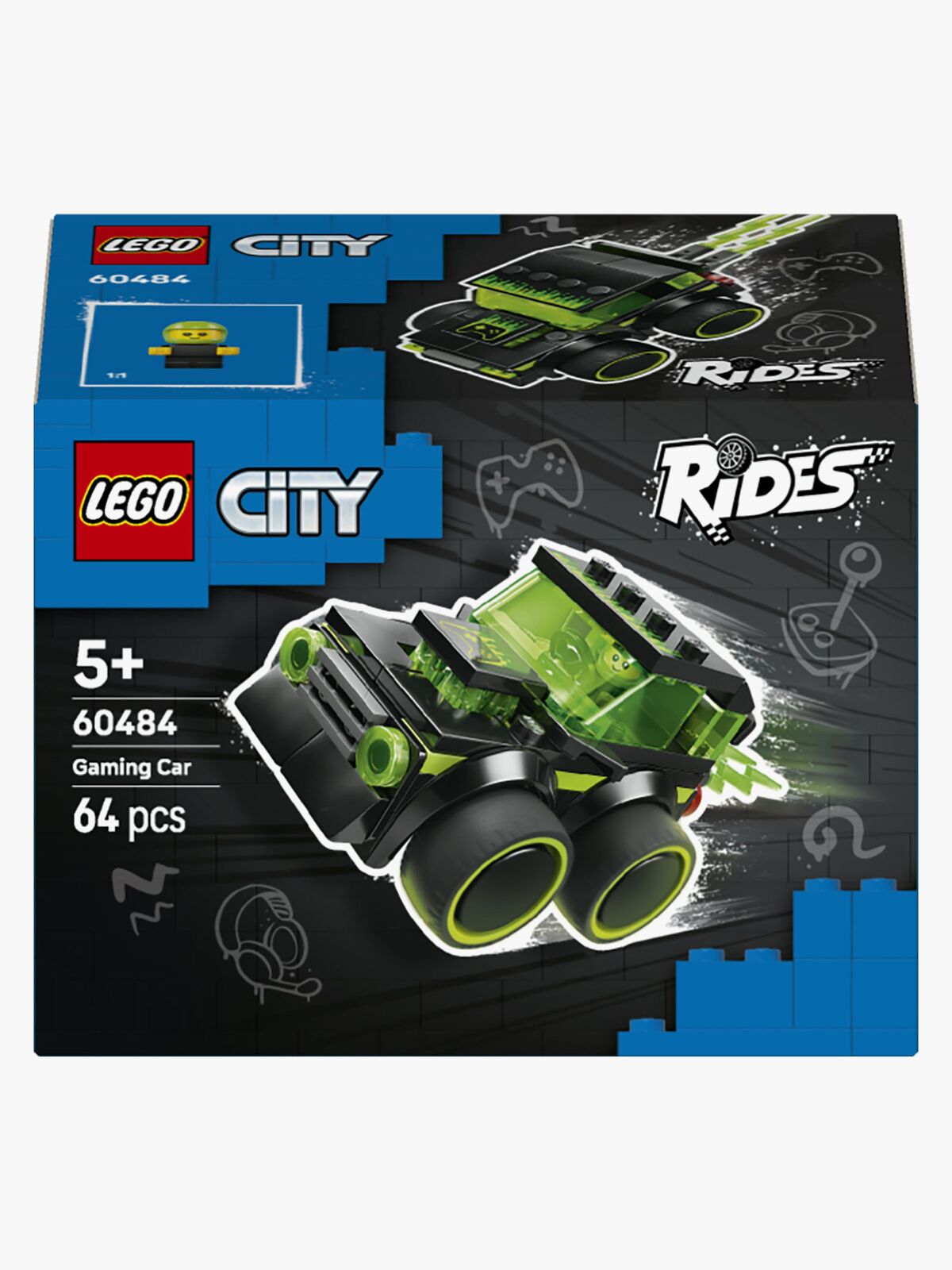 LEGO City 60484 Coole Flitzer – Gaming-Rennauto