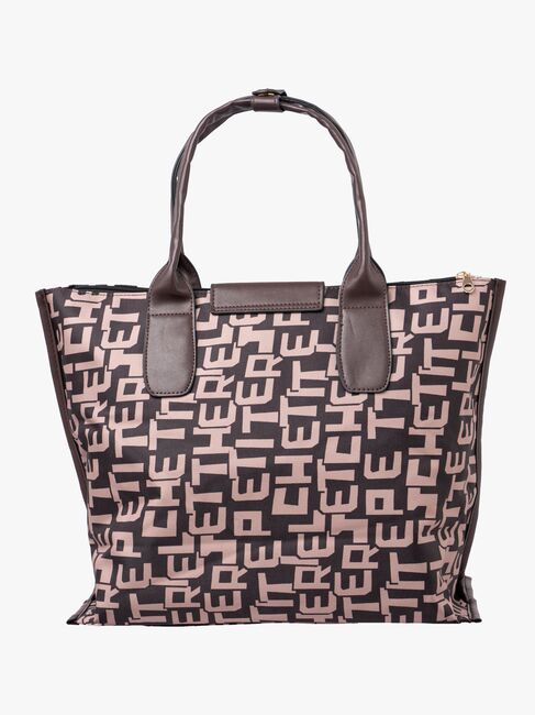 Petite Chérie Impression Wickeltasche, Coffee Bean