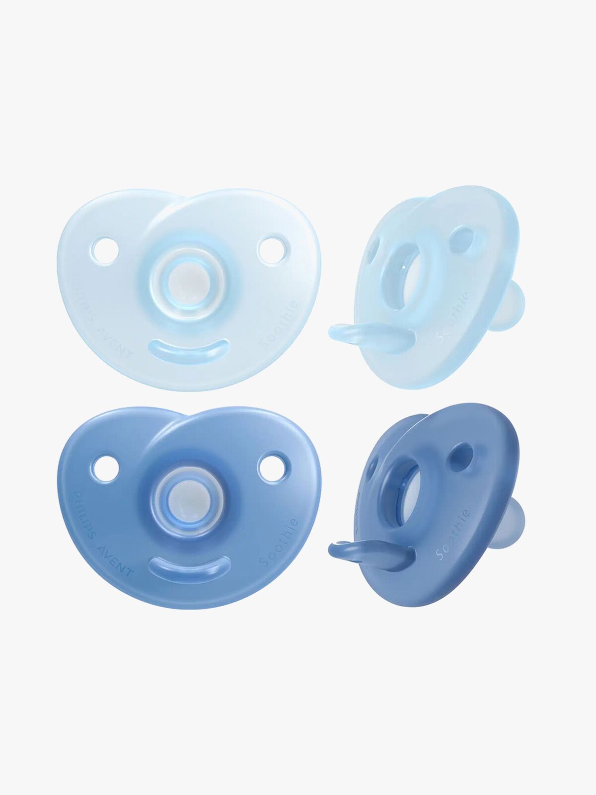 Philips Avent Soothie Schnuller 0–6m 2er-Pack, Hellblau
