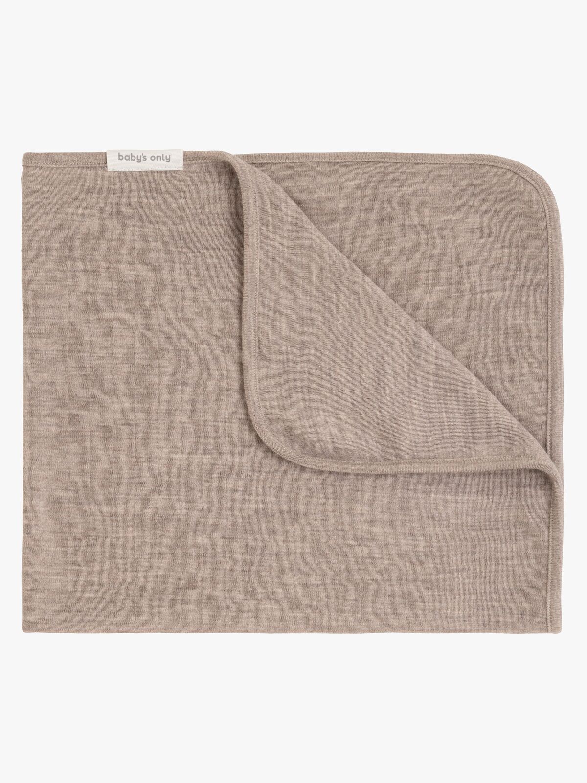 Baby's Only Cot Decke Brushed Merinowolle, Fine Sand