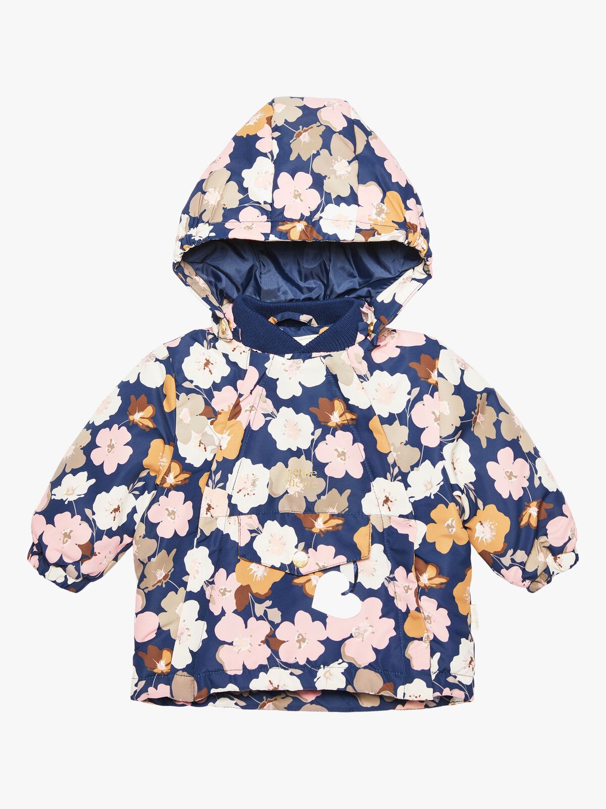 Petite Chérie Atelier Lola Jacke, Navy Big Flower