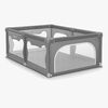 Lionelo WILLOW Laufgitter  für Kinder & Babys, Grey Concrete