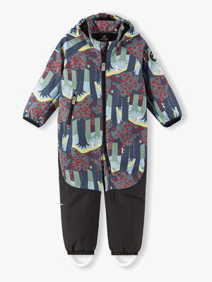 Reima Moomin Mjosa Softshelloverall, Soft Black