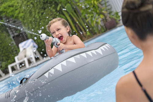 Bestway Aufblasbares Schwimmbrett Sharkventure
