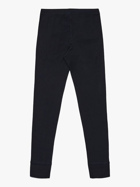 Luca & Lola Toto Lange Unterhose 2er-Pack, Black/Stripes